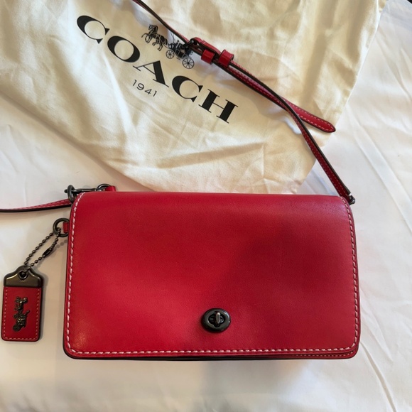 Coach Handbags - Coach Shoulder Bag DK 20215 - RED